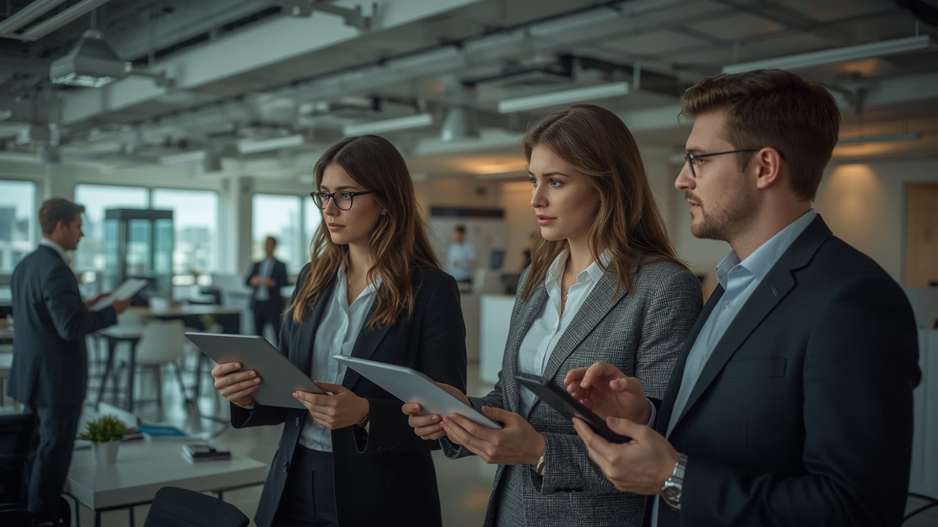 Finanzaudit Team bei der Arbeit